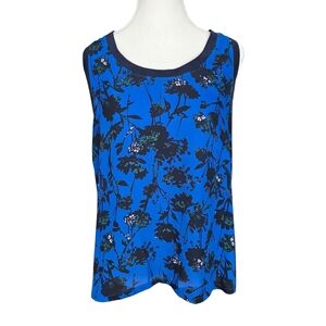 Banana Republic Sleeveless Floral Printed Blouse Size Small